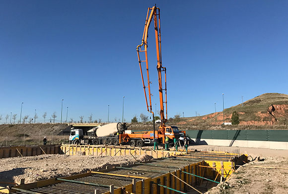 planta de dosificación de hormigón en Burgos